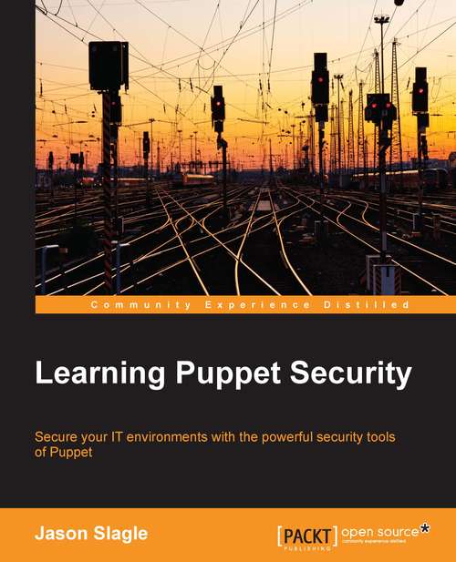 Book cover of Learning Puppet Security