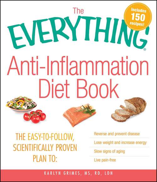 Book cover of The Everything® Anti-inflammation Diet Book