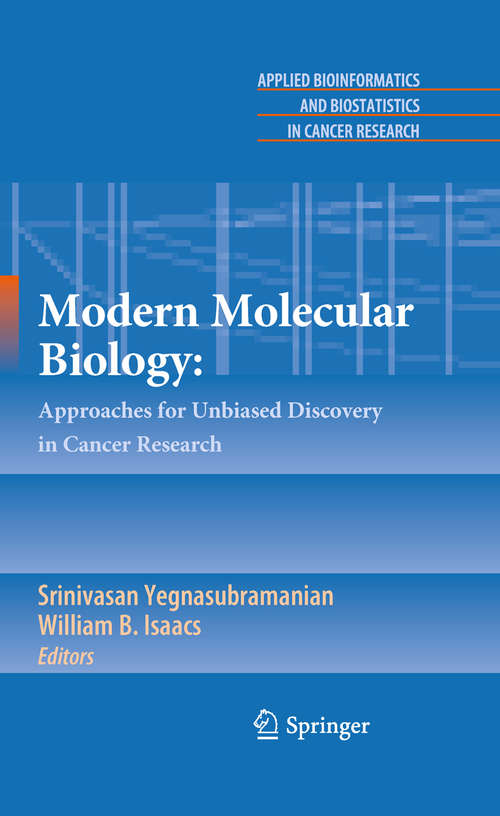 Book cover of Modern Molecular Biology: