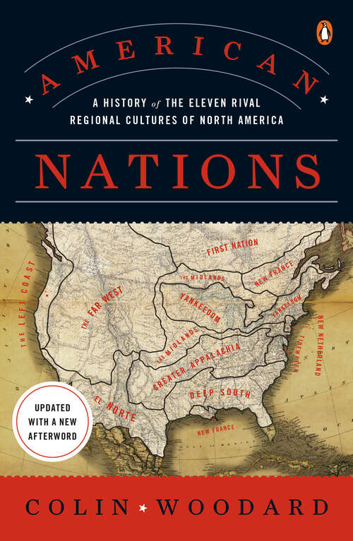 Book cover of American Nations: A History of the Eleven Rival Regional Cultures of North America