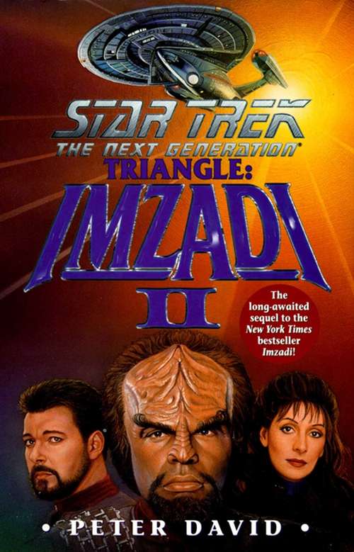Book cover of Triangle: Star Trek The Next Generation