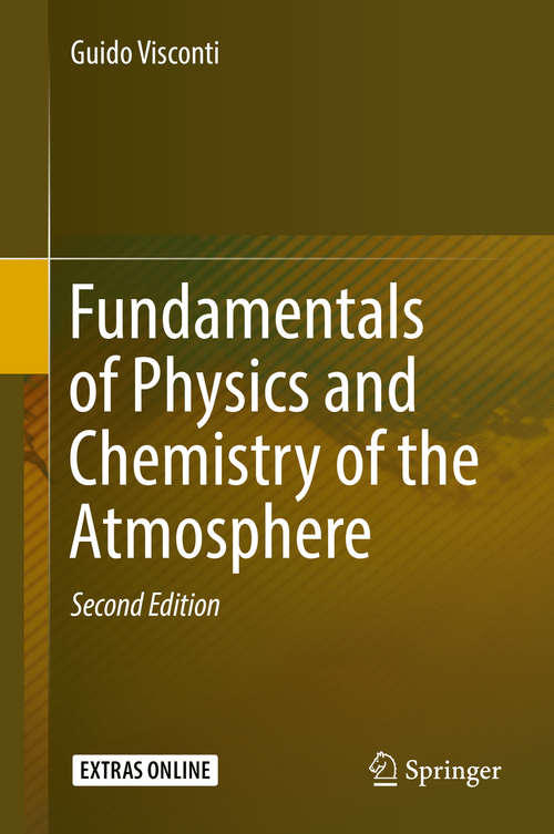 Book cover of Fundamentals of Physics and Chemistry of the Atmospheres