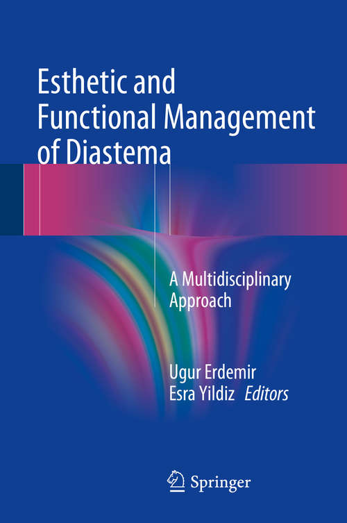 Book cover of Esthetic and Functional Management of Diastema
