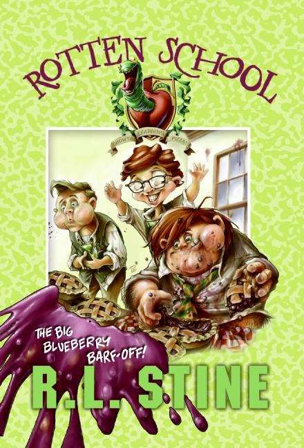 Book cover of The Big Blueberry Barf-Off! (Rotten School #1)