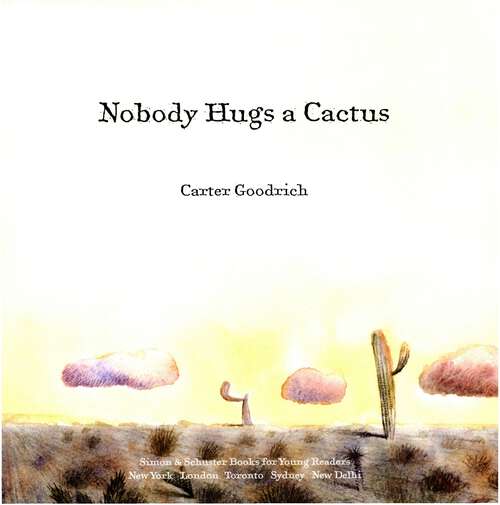Book cover of Nobody hugs a cactus