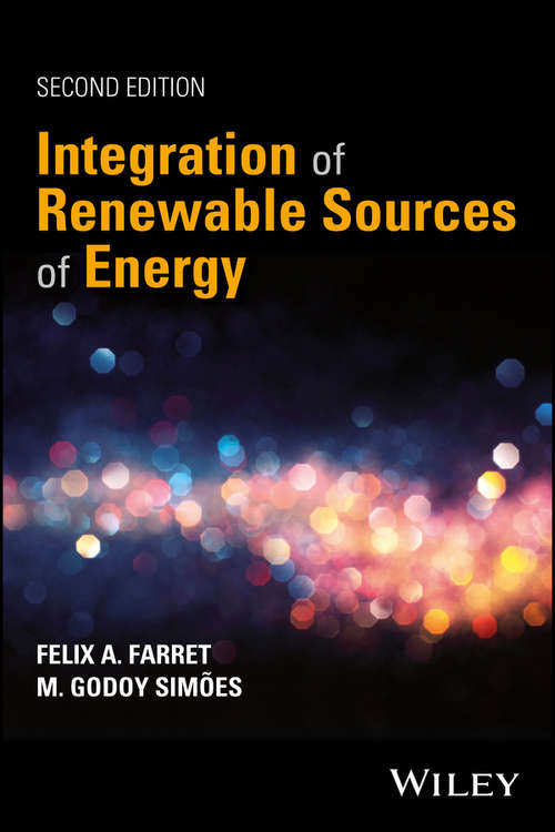 Book cover of Integration of Renewable Sources of Energy