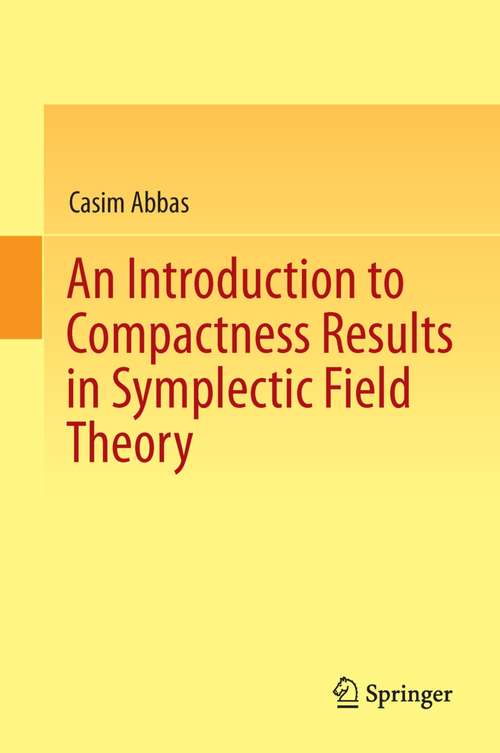 Book cover of An Introduction to Compactness Results in Symplectic Field Theory