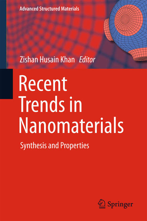 Book cover of Recent Trends in Nanomaterials