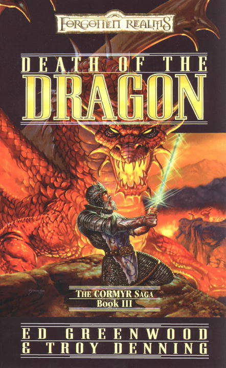 Book cover of Death of the Dragon (Forgotten Realms: Cormyr #3)