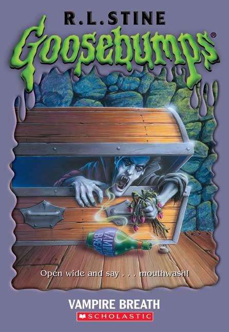 Book cover of Vampire Breath (Goosebumps #49)