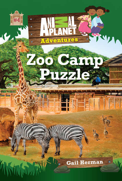 Book cover of Zoo Camp Puzzle (Animal Planet Adventure Chapter Book #4)