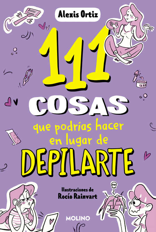 Book cover of 111 cosas que podrías hacer en lugar de depilarte