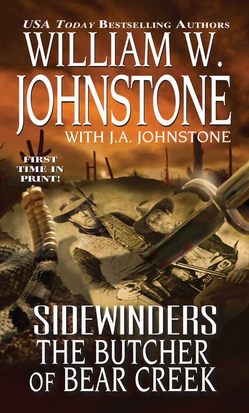 Book cover of Sidewinders: The Butcher of Bear Creek (Sidewinders #7)