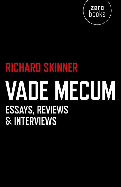 Book cover of Vade Mecum: Essays, Reviews & Interviews
