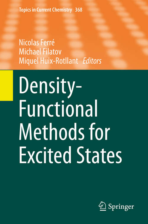 Density-Functional Methods for Excited States