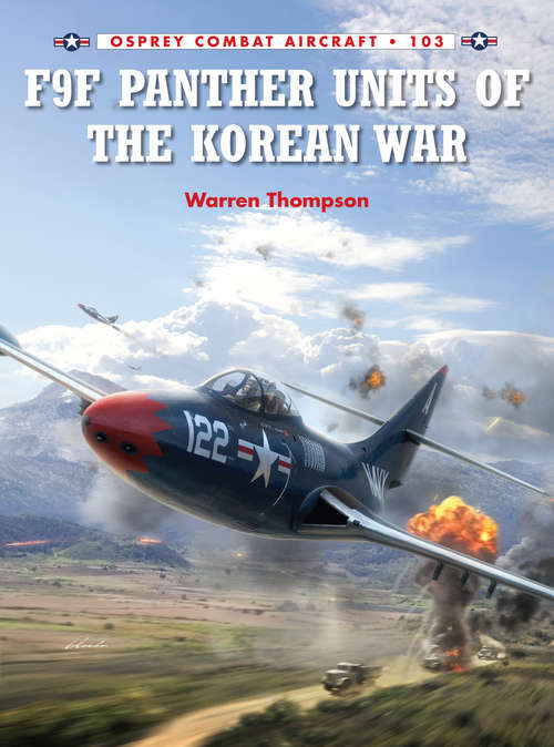 Book cover of F9F Panther Units of the Korean War