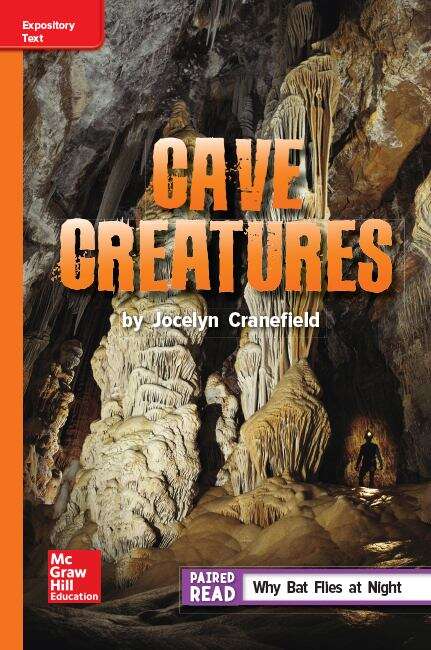 Book cover of Cave Creatures [Approaching Level, Grade 5]