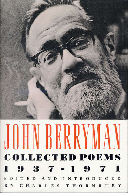 Book cover of John Berryman: 1937–1971