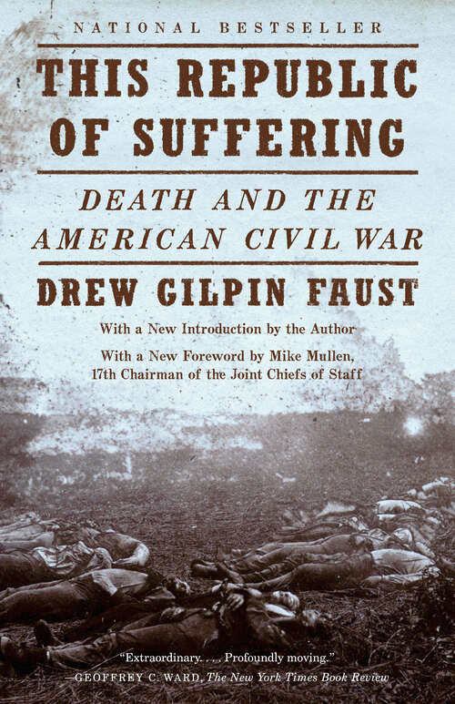Book cover of This Republic of Suffering: Death and the American Civil War