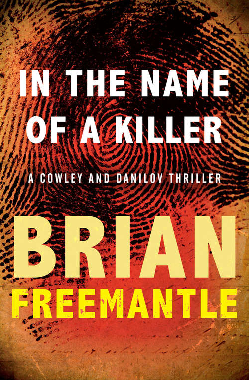 Book cover of In the Name of a Killer (The Cowley and Danilov Thrillers #1)