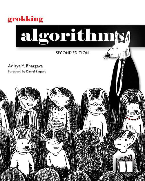 Book cover of Grokking Algorithms, Second Edition