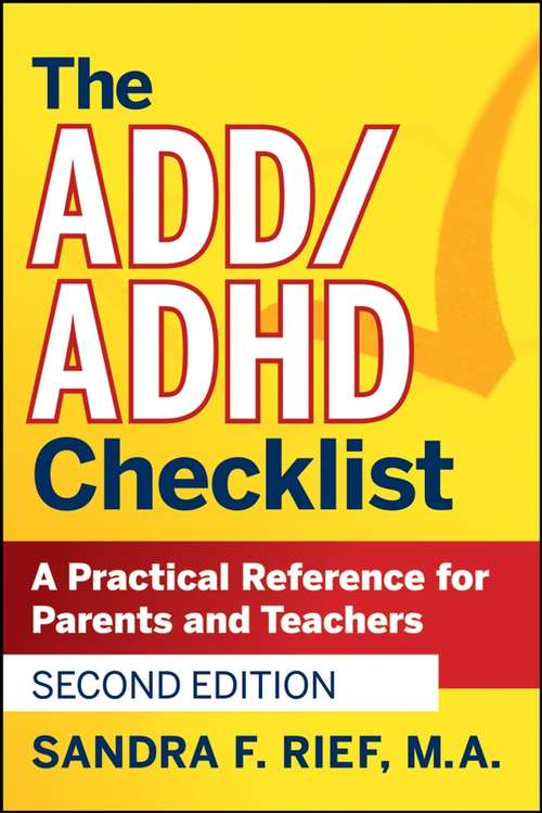Book cover of The ADD/ADHD Checklist
