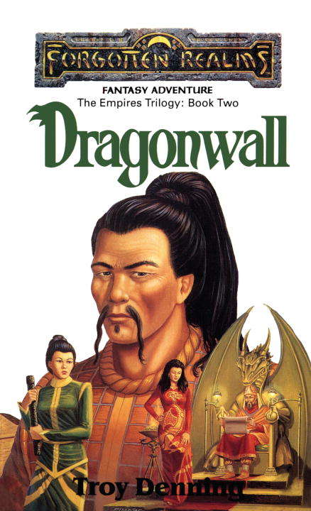 Book cover of Dragonwall (Forgotten Realms: Empire #2)