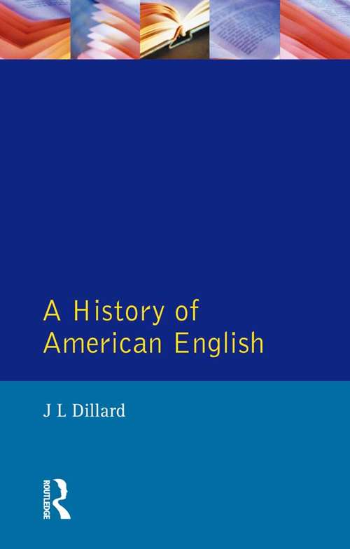 Book cover of A History of American English