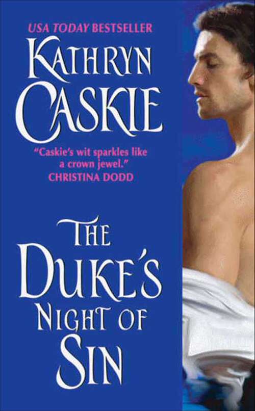 Book cover of The Duke's Night of Sin (The Seven Deadly Sins Series #3)
