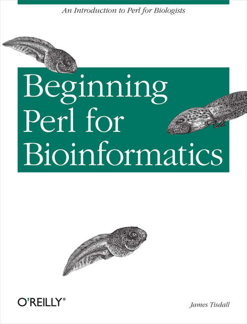 Book cover of Beginning Perl for Bioinformatics