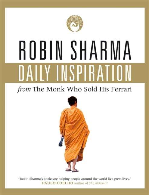 Book cover of Daily Inspiration From The Monk Who Sold His Ferrari