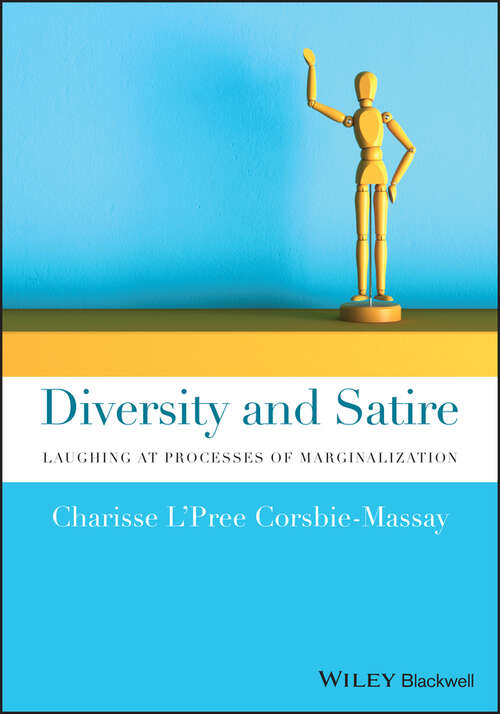 Book cover of Diversity and Satire: Laughing at Processes of Marginalization