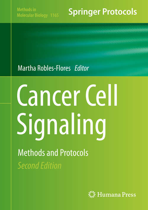 Book cover of Cancer Cell Signaling