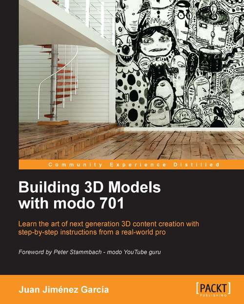 Book cover of Building 3D Models with modo 701