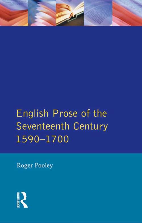 Book cover of English Prose of the Seventeenth Century 1590-1700