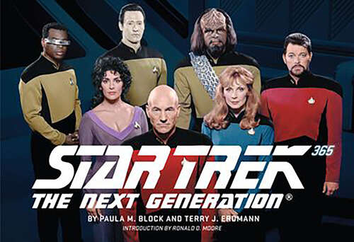 Book cover of Star Trek: The Next Generation 365
