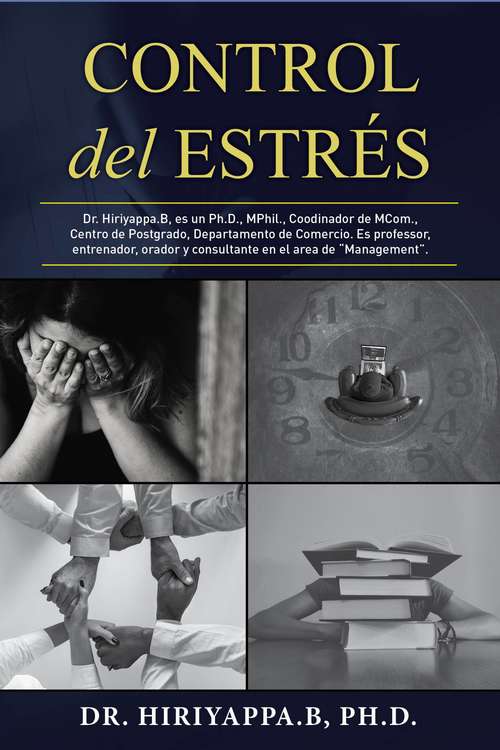 Book cover of Control del estrés