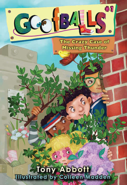 Book cover of The Crazy Case of Missing Thunder (Goofballs #1)