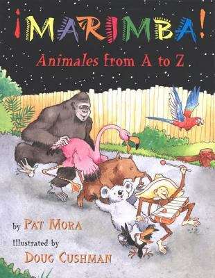 Book cover of Marimba! Animales from A to Z