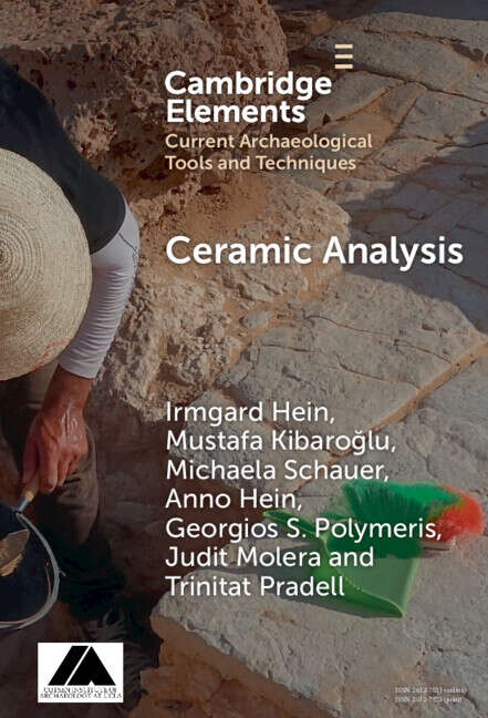 Book cover of Ceramic Analysis: Laboratory Methods (Elements in Current Archaeological Tools and Techniques)