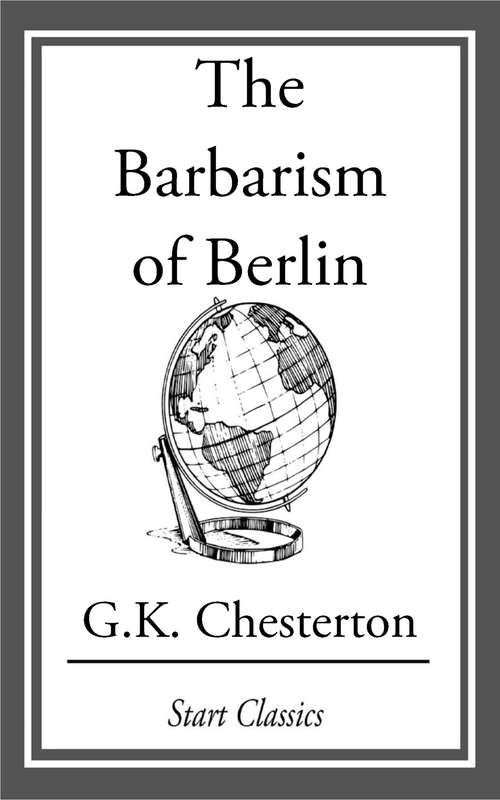 The Barbarism of Berlin