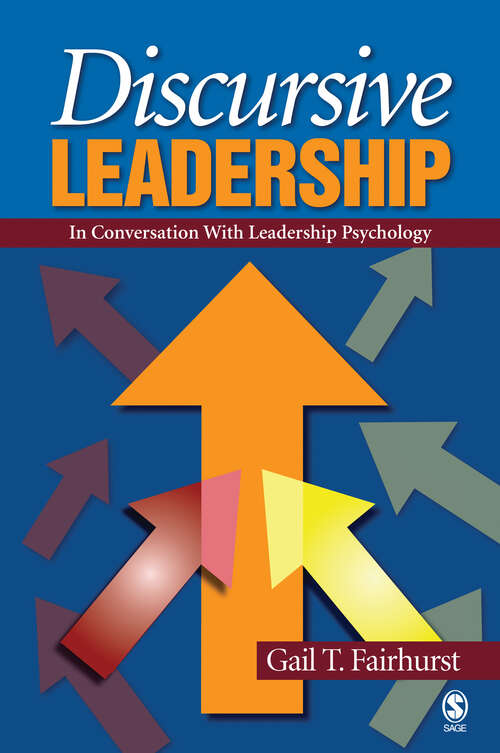 Book cover of Discursive Leadership: In Conversation with Leadership Psychology