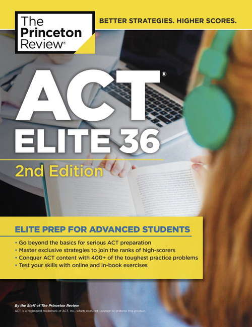 Book cover of ACT Elite 36, 2nd Edition