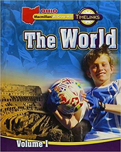 Book cover of The World, Volume 1 [Grade 6] (Ohio Timelinks)