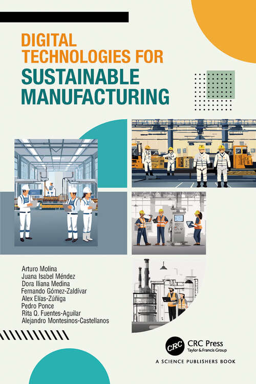 Book cover of Digital Technologies for Sustainable Manufacturing (1)