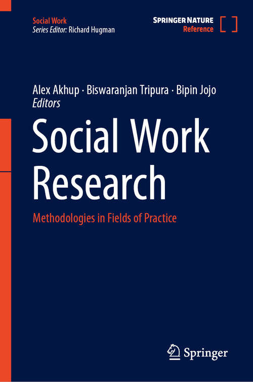 Book cover of Social Work Research: Methodologies in Fields of Practice (Social Work)