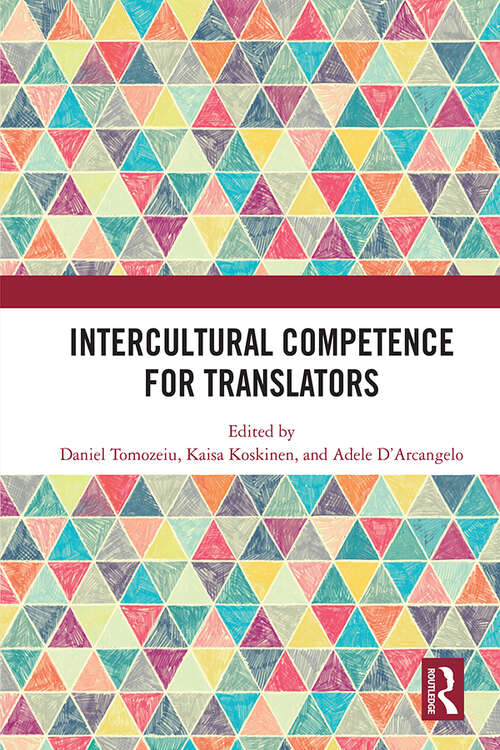 Book cover of Intercultural Competence for Translators