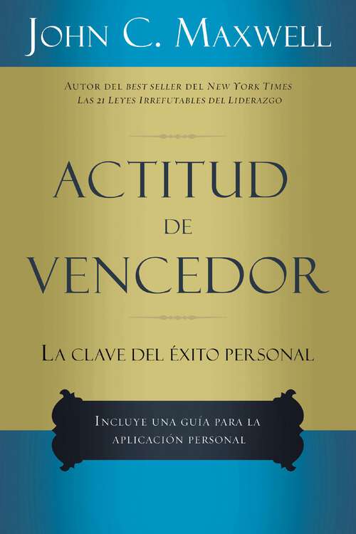 Book cover of Actitud de vencedor