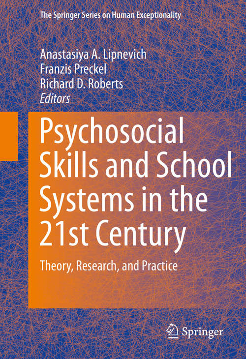 Book cover of Psychosocial Skills and School Systems in the 21st Century