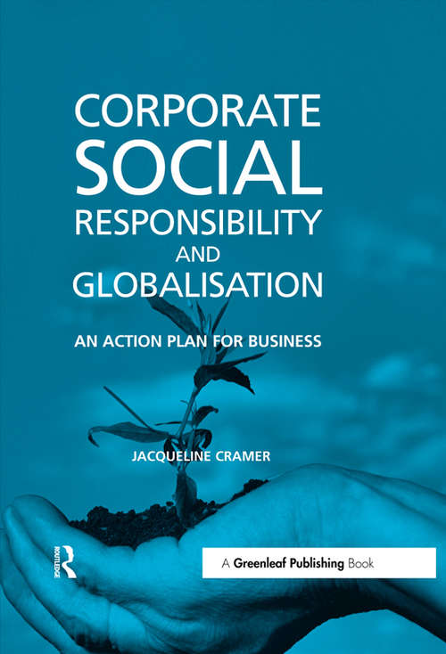 Book cover of Corporate Social Responsibility and Globalisation: An Action Plan for Business